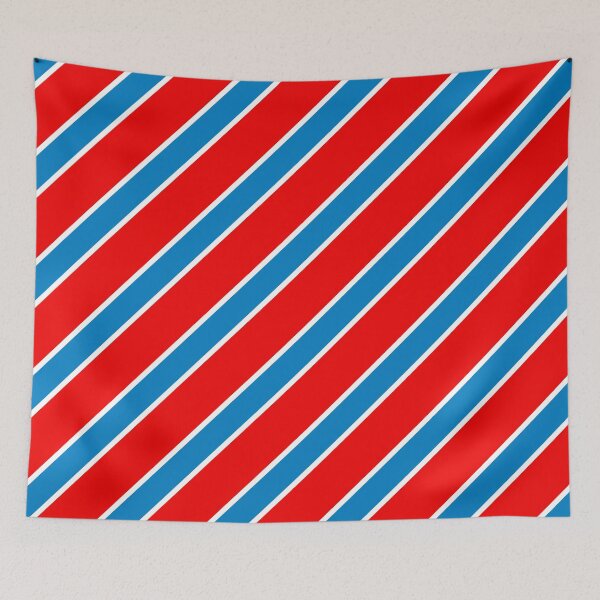 Item preview, Red and Blue Striped designed and sold by TM Selvam.