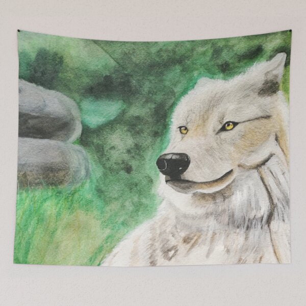 Item preview, Wolfie designed and sold by nicolesunart.