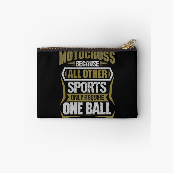 Item preview, Funny Motocross Because Other Sports Require One Ball print designed and sold by sabertronics.