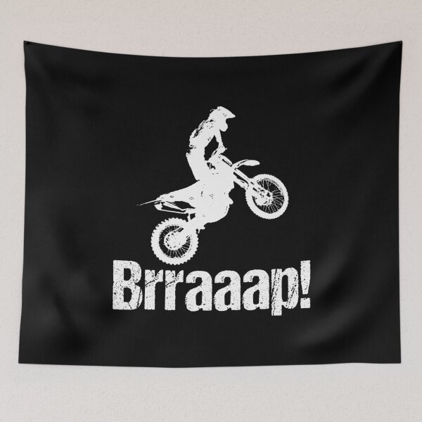 Item preview, Brraaap Funny Dirt Bike Motocross design For Riders designed and sold by sabertronics.