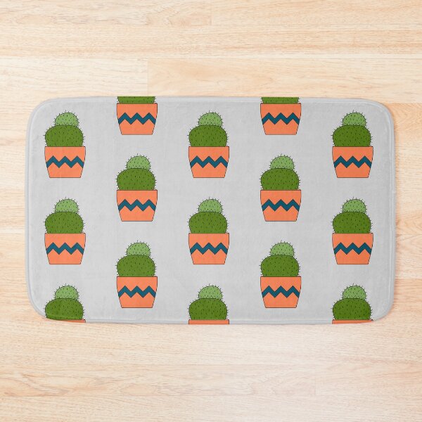 Item preview, Cute Cactus Design #197: Round Cactus In Pot designed and sold by DreamCactus.