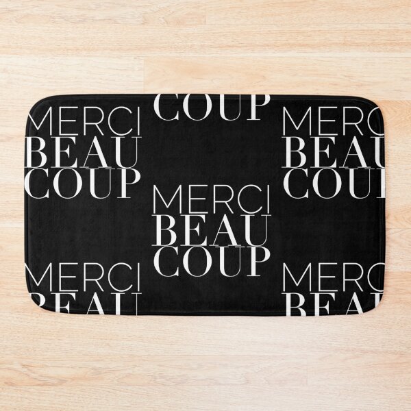 Aperçu de l'œuvre Merci Beaucoup, Français, Langue, Français, Apprendre, Professeur, Voyage, Europe, France, Cadeau, créée et vendue par amilli.