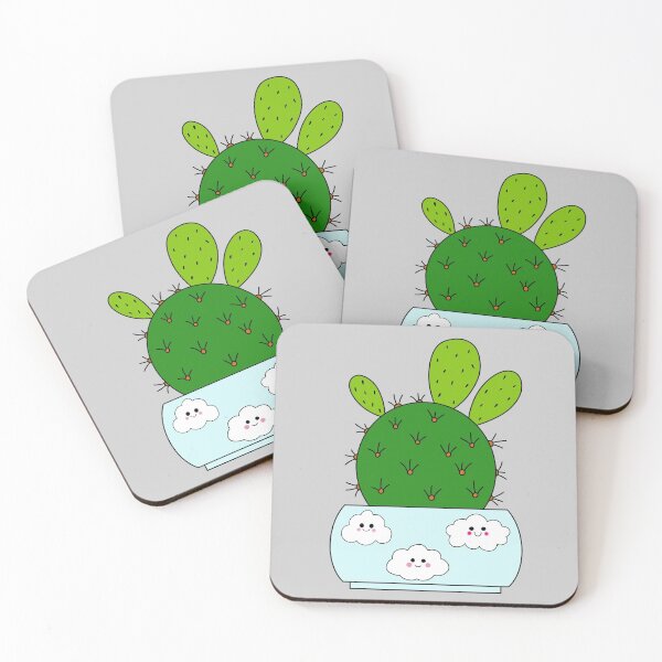Artikelvorschau, Cute Cactus Design #199: Cactus Hybrid In Cute Cloudy Pot entworfen und verkauft von DreamCactus.