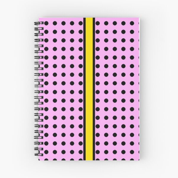 Item preview, Pink with Black Dots and Yellow Center Stripe designed and sold by Greenbaby.
