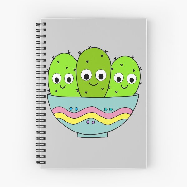 Item preview, Cute Cactus Design #200: Cute Cacti Bunch In Pastel Bowl designed and sold by DreamCactus.