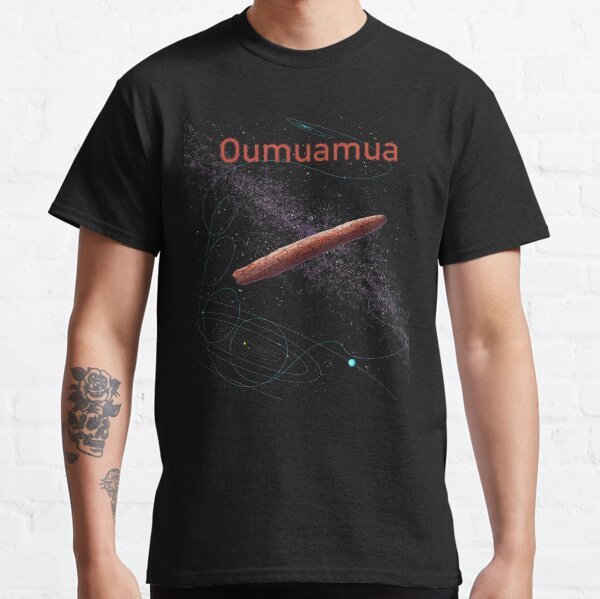 Oumuamua interstellar asteroid/ comet design asteroid day art Classic T-Shirt