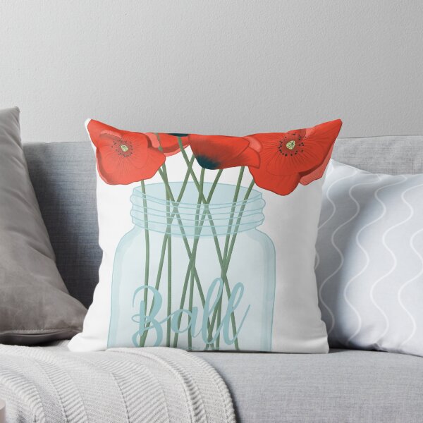 Item preview, Jar of Poppies designed and sold by annielinnart.