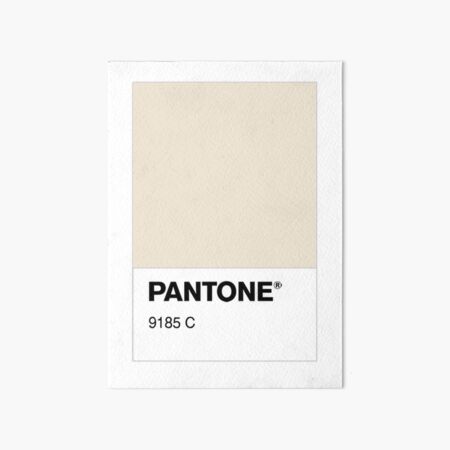 9226 C Pantone Art Board Print By Pantoney Redbubble