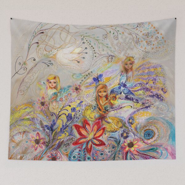 Item preview, Three fairies in garden of dream designed and sold by Elena Kotliarker.