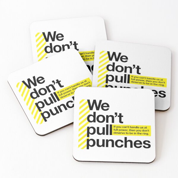 Item preview, We don't pull punches designed and sold by designerthreat.