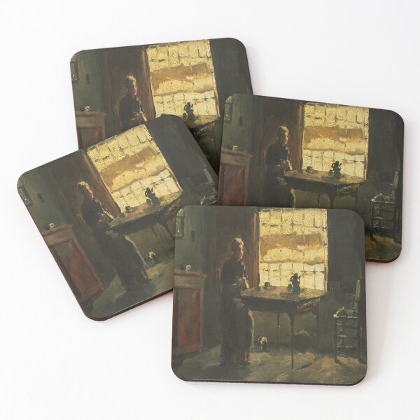 Item preview, Farm Interior(Boereninterieur)-Johan Hendrik Weissenbruch designed and sold by LexBauer.