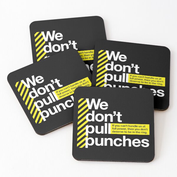 Item preview, We don't pull punches designed and sold by designerthreat.
