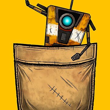 Artwork thumbnail, Pocket Claptrap - Borderlands by Doomgriever