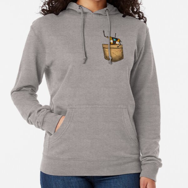 Pocket Claptrap - Borderlands Lightweight Hoodie