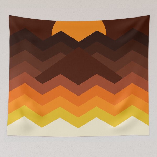 Item preview, Retro Mountain Chain designed and sold by mauritzbjorkman.