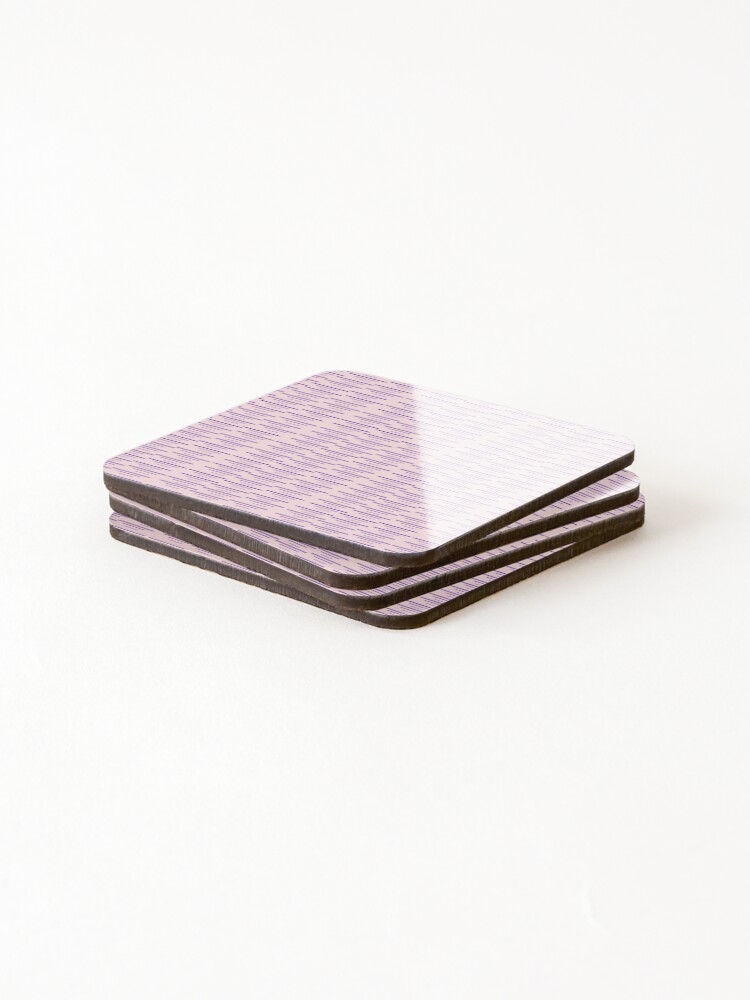 Thumbnail 4 of 5, Coasters (Set of 4), Lines designed and sold by FunkyPattern.