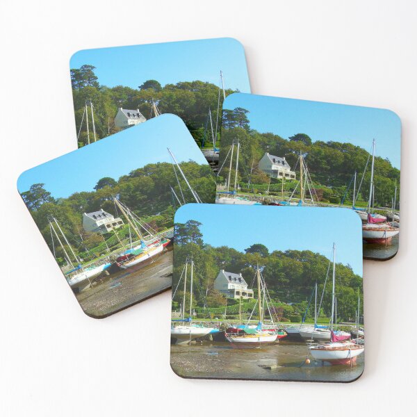 Item preview, Boats in Pont-Aven designed and sold by Shoshina.