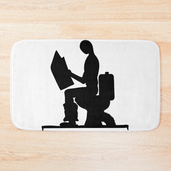 Item preview, Man is reading in the restroom designed and sold by Shoshina.