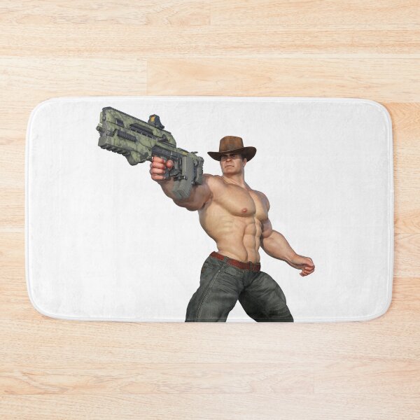 Item preview, Futuristic cowboy hunk designed and sold by 3D-Warrior.