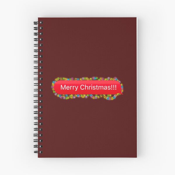 Item preview, Merry Christmas Chat Message with Christmas Lights (Celebration Message) designed and sold by plumpjose.
