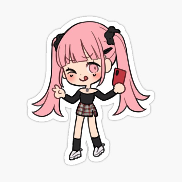 egirl hilda Sticker