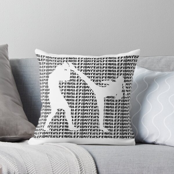 Item preview, Female Fighter Kickboxer Spinning Back Kick Black  designed and sold by yin888.