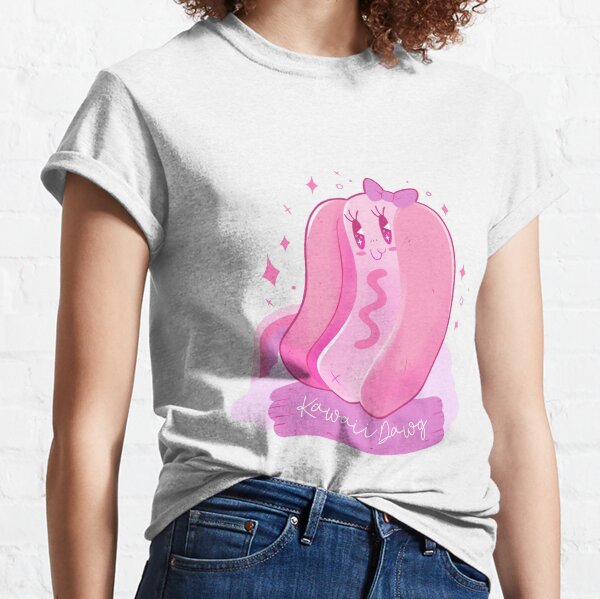 Kawaii Hot dog Classic T-Shirt