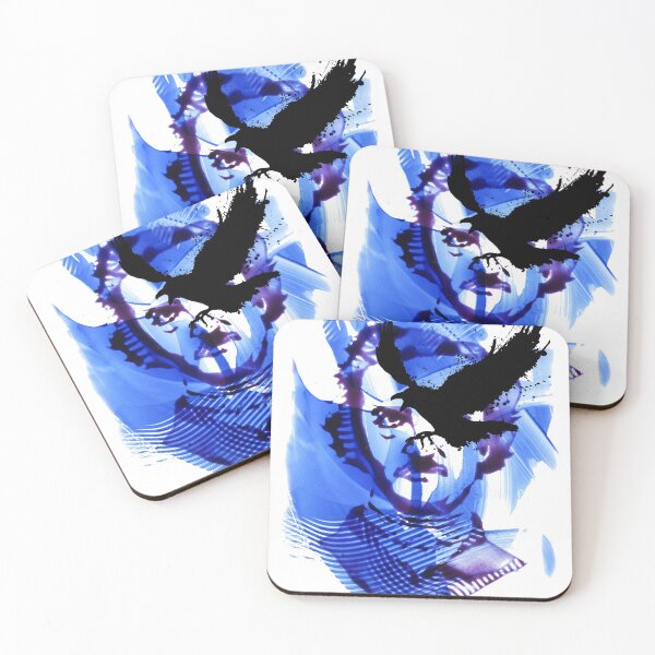 Item preview, Enamel Poe designed and sold by paintedwindow.