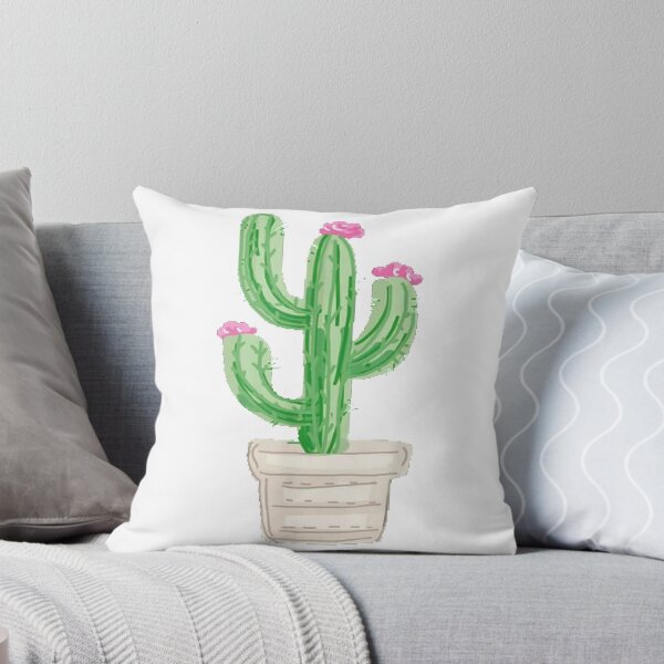 Item preview, Cactus pink flower designed and sold by ProfMeru.