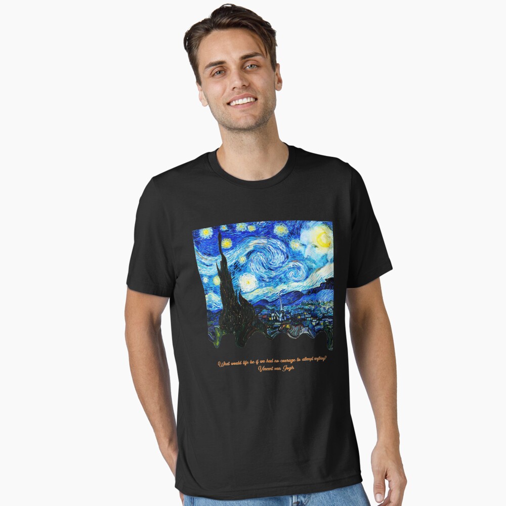 Van Gogh Starry Night: One Design, On Everything — Classic T-Shirt