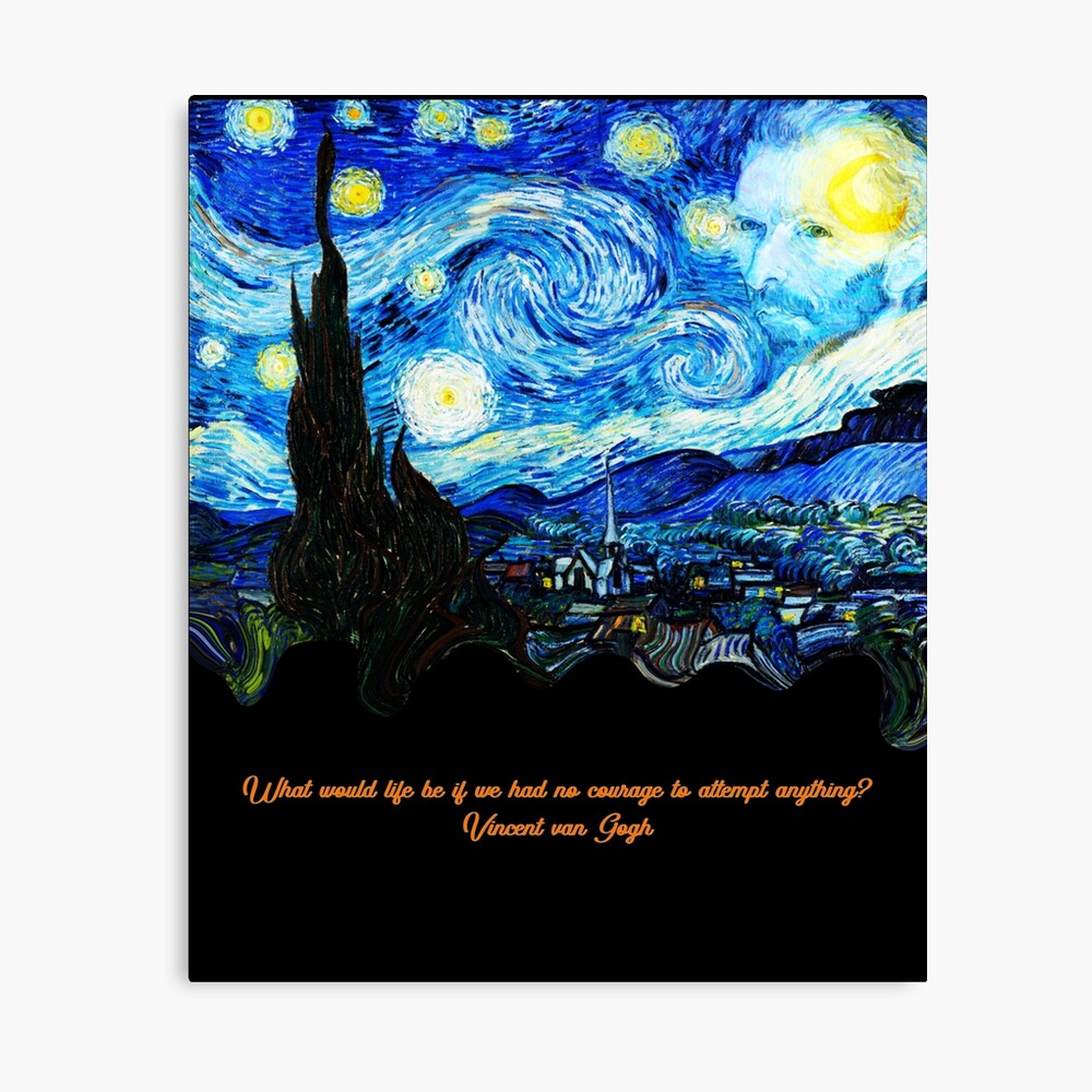 Van Gogh Starry Night: One Design, On Everything — Canvas Print