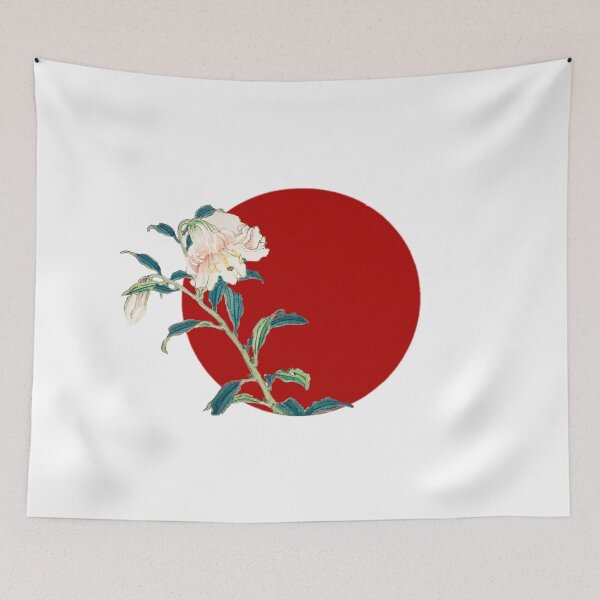 Item preview, Japanese Flag - Lily designed and sold by weavernap.