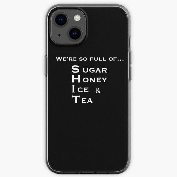 Zucker, Honig, Eis & Tee iPhone Flexible Hülle