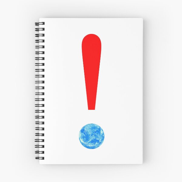 Item preview, ! Declare Climate Emergency ! : The Original Red Exclamation Mark on White designed and sold by Day Chapman.