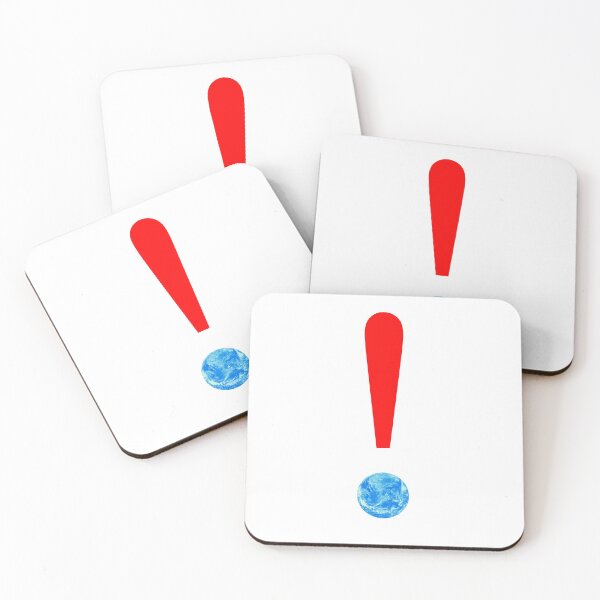 Item preview, ! Declare Climate Emergency ! : The Original Red Exclamation Mark on White designed and sold by Day Chapman.