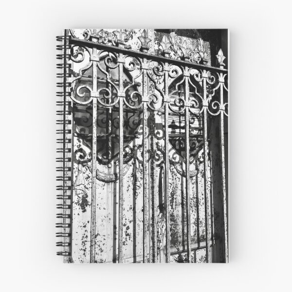 Item preview, Cemetery Mausoleum Fleur-de-Lis Gate designed and sold by mamamur.
