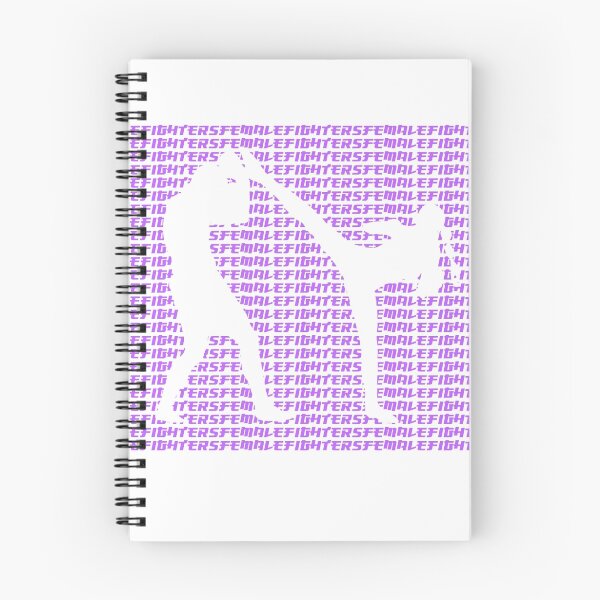 Item preview, Female Fighter Kickboxer Spinning Back Kick Purple  designed and sold by yin888.