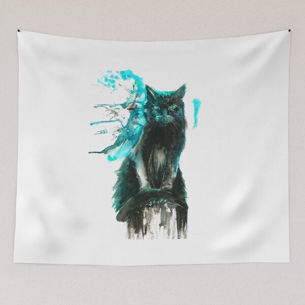 Item preview, cat  familiar designed and sold by nemfisart.