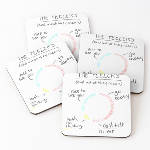 Item preview, The Feelers (black print) designed and sold by Lonelion924.