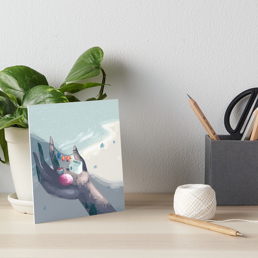 Item preview, Art Board Print designed and sold by artbykacieann.