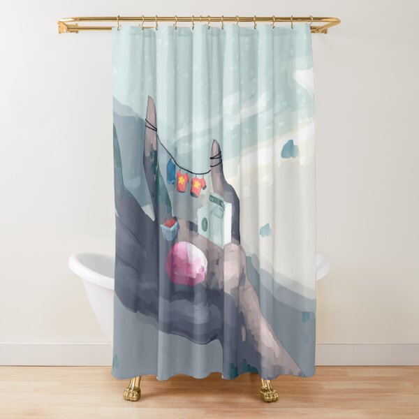 Disover Mindful Education Shower Curtain