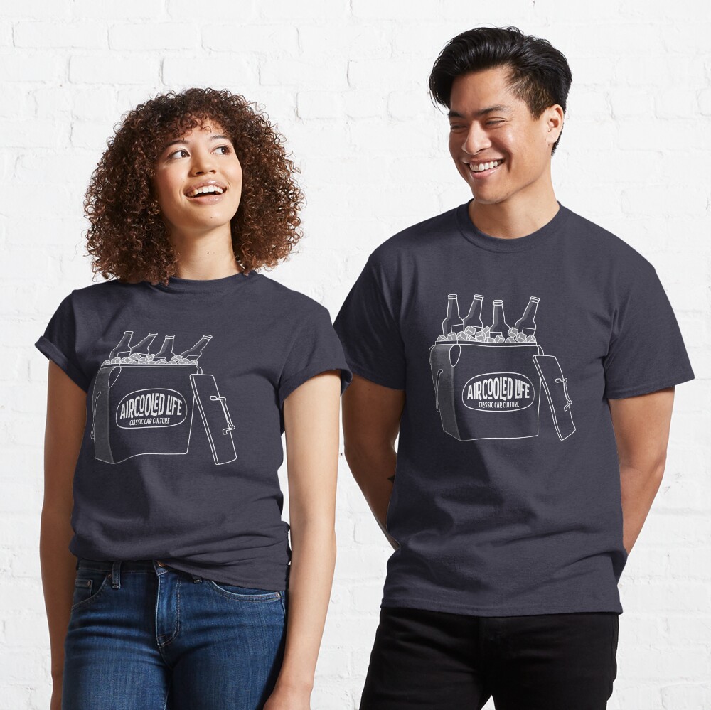 Aircooled Life Cool Box Beer Design Classic T-Shirt