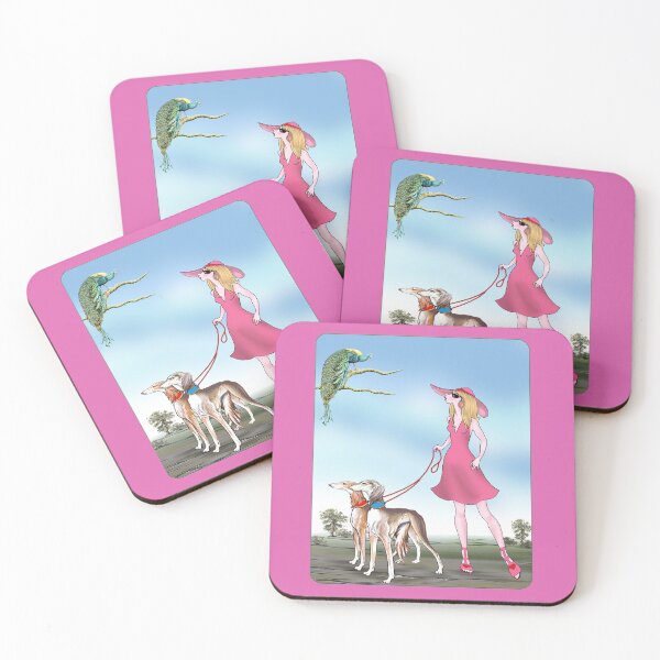 Item preview, Walking the Salukis. designed and sold by chepea2.