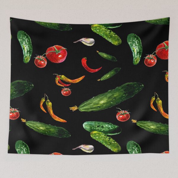 Item preview, Hello autumn vegetables pattern designed and sold by wolfgangrainer.