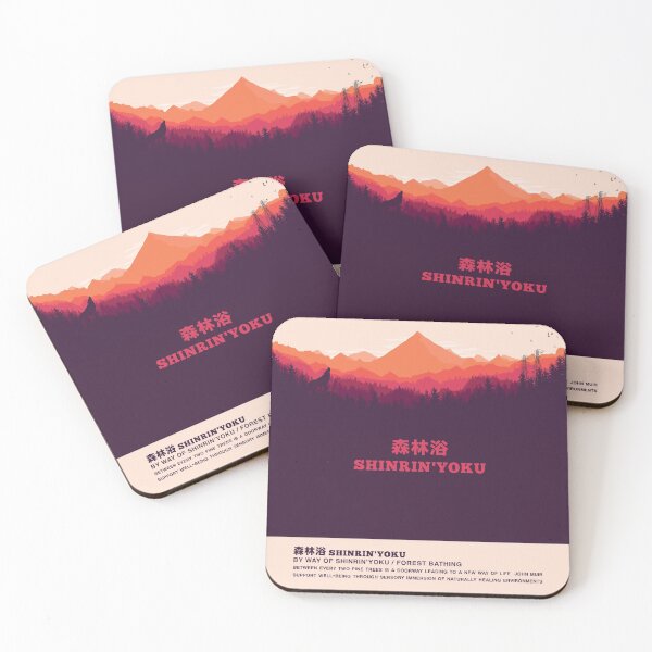 Item preview, Shinrin-Yoku Japanese Forest Bathing Nature Healing Wanderlust Adventure designed and sold by paperpark.