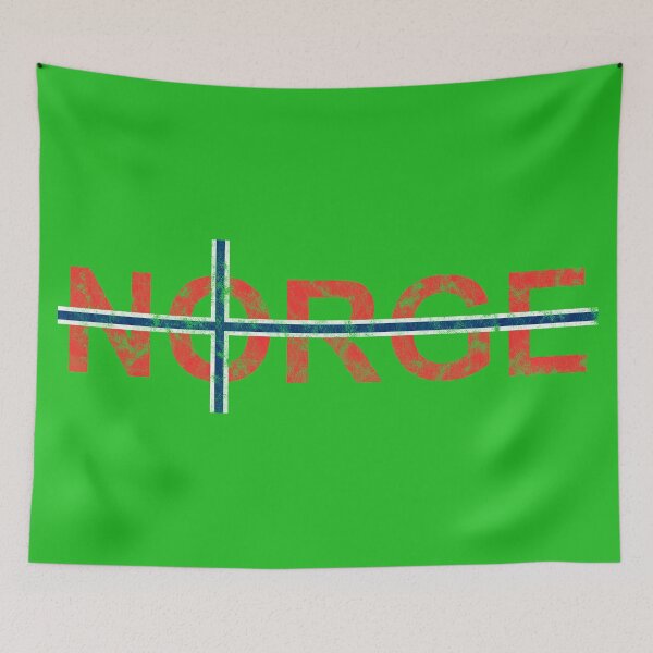 Artikelvorschau, Norge Norwegen Flagge entworfen und verkauft von crizzinho.