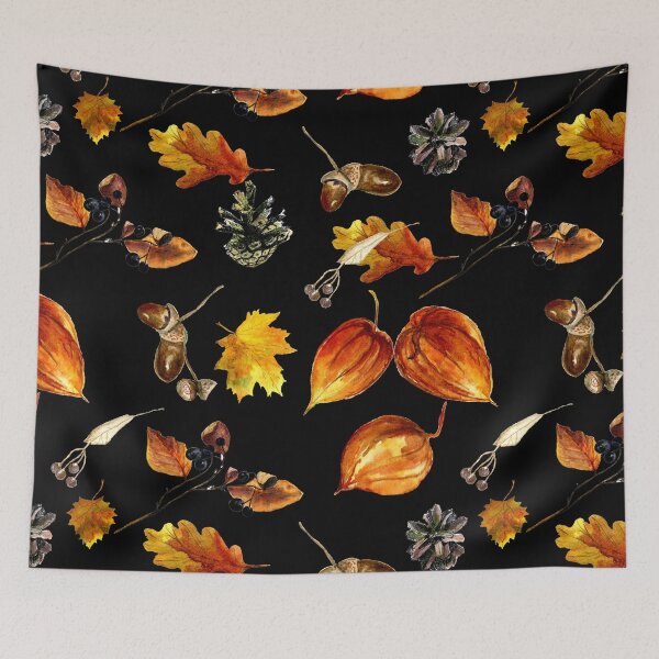 Item preview, Hello autumn autumnal pattern designed and sold by wolfgangrainer.