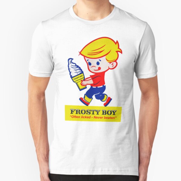 Frosty Boy Ice Cream Slim Fit T-Shirt