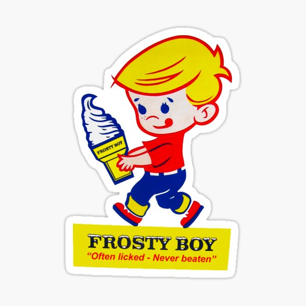 Item preview, Frosty Boy Ice Cream designed and sold by vintagesports.