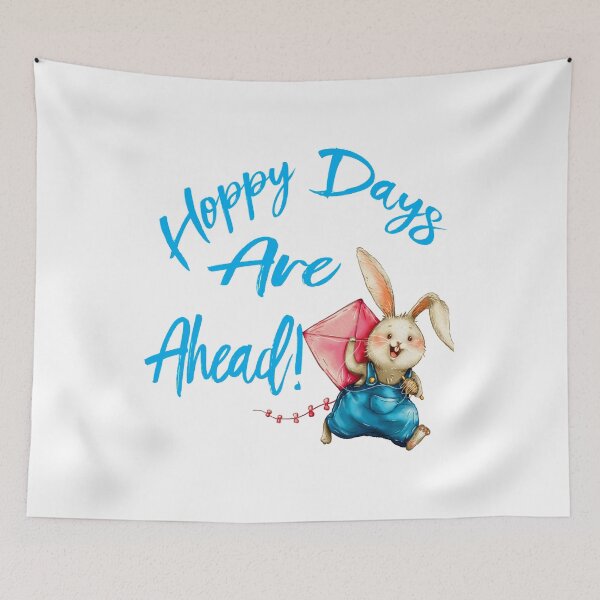 Item preview, Hoppy Days Are Ahead Easter Bunny Gifts designed and sold by yourgiftshoppe.